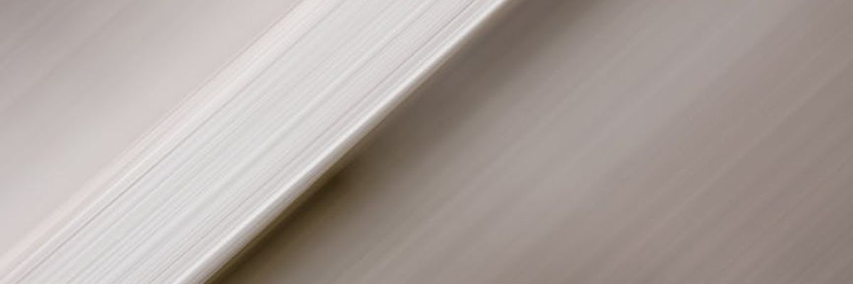 Abstract composition of flowing lines showing direction and movement